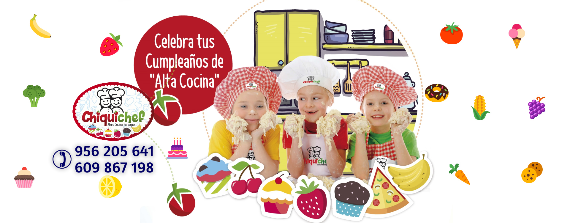 Celebra tus cumpleaños de "Alta Cocina" en Chiquichef